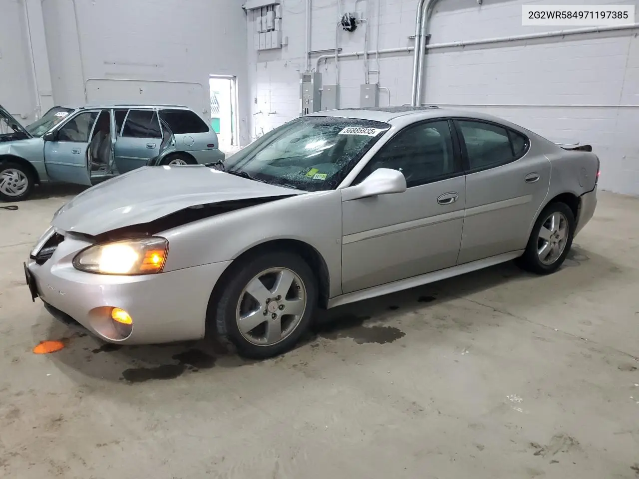 2007 Pontiac Grand Prix Gt VIN: 2G2WR584971197385 Lot: 56885935
