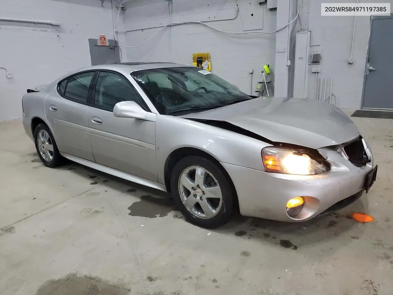 2007 Pontiac Grand Prix Gt VIN: 2G2WR584971197385 Lot: 56885935
