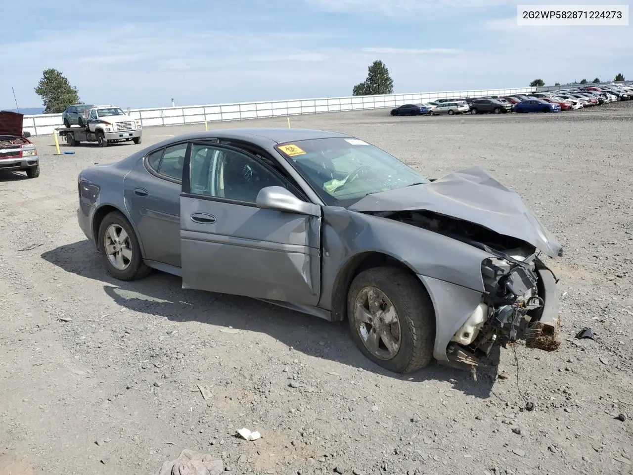 2007 Pontiac Grand Prix VIN: 2G2WP582871224273 Lot: 59618925