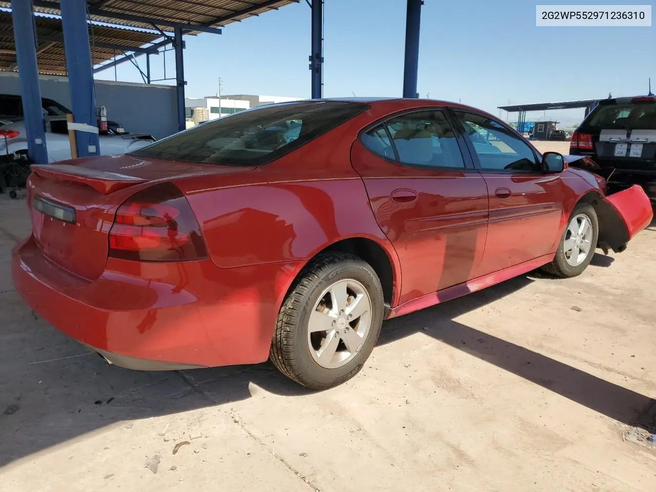 2007 Pontiac Grand Prix VIN: 2G2WP552971236310 Lot: 61622875
