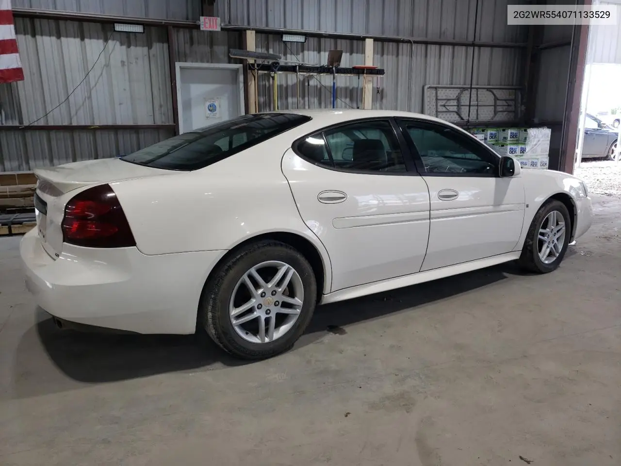 2007 Pontiac Grand Prix Gt VIN: 2G2WR554071133529 Lot: 61960005