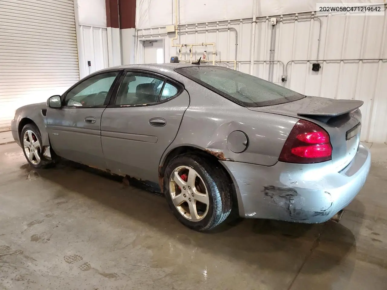 2007 Pontiac Grand Prix Gxp VIN: 2G2WC58C471219642 Lot: 62019775