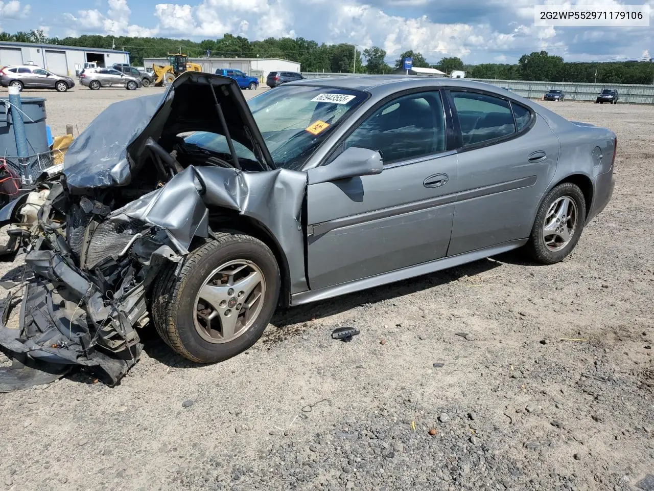 2007 Pontiac Grand Prix VIN: 2G2WP552971179106 Lot: 62943555