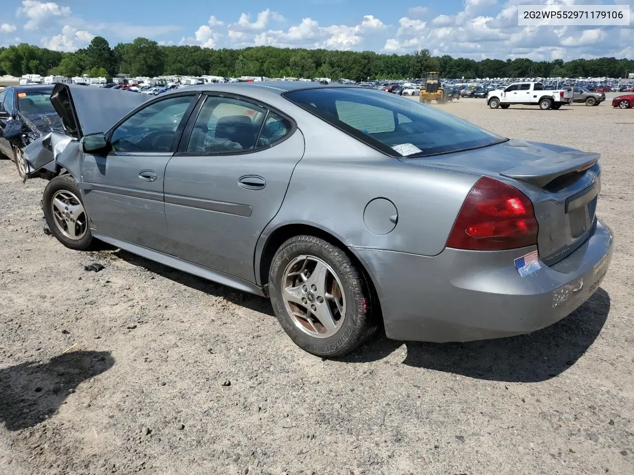 2007 Pontiac Grand Prix VIN: 2G2WP552971179106 Lot: 62943555