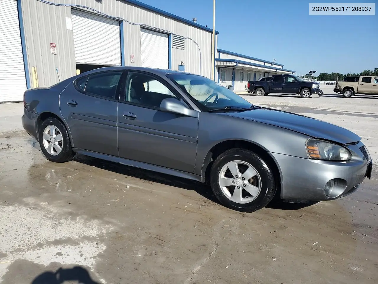 2007 Pontiac Grand Prix VIN: 2G2WP552171208937 Lot: 63075065