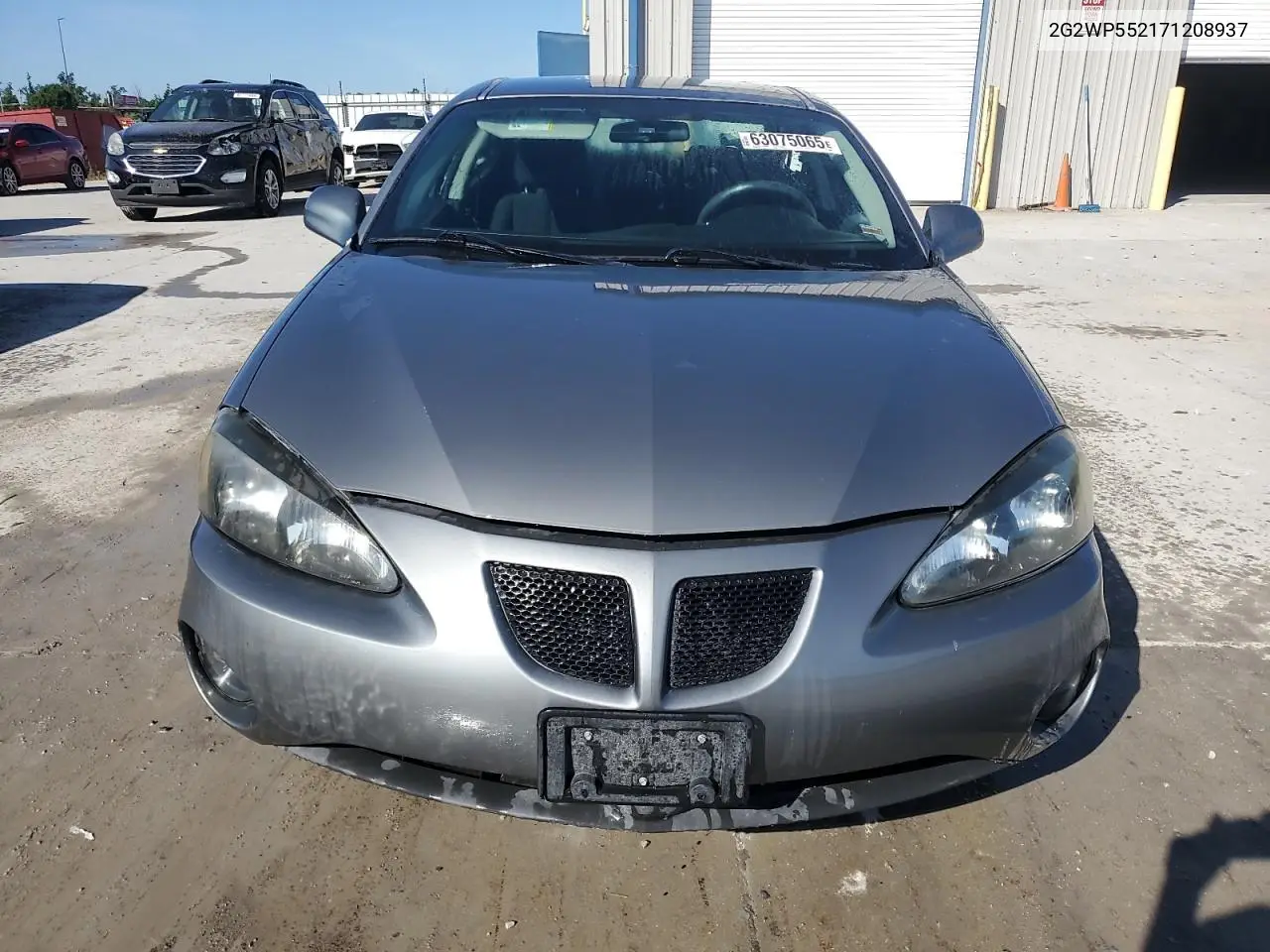 2007 Pontiac Grand Prix VIN: 2G2WP552171208937 Lot: 63075065