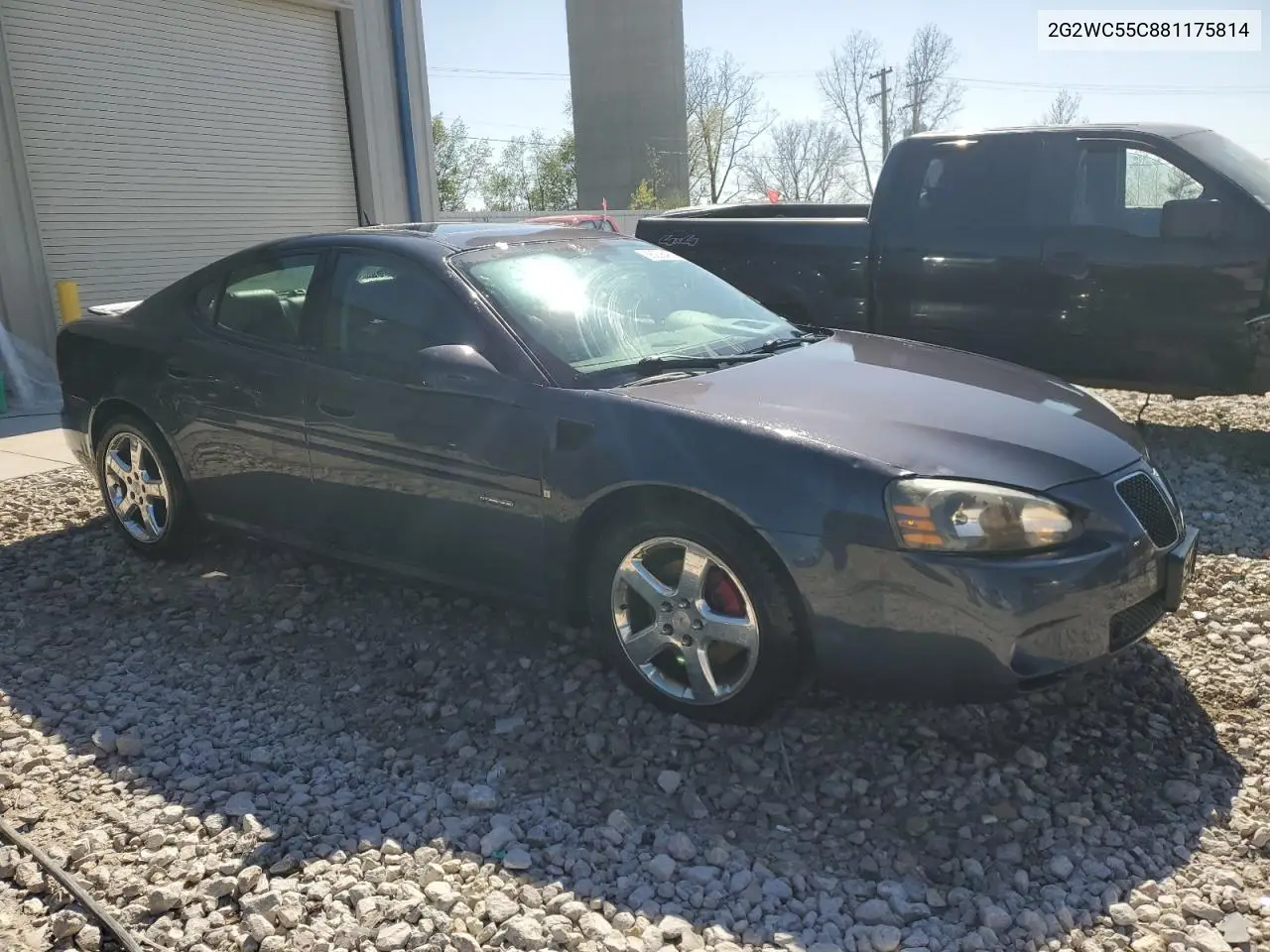 2008 Pontiac Grand Prix Gxp VIN: 2G2WC55C881175814 Lot: 56208485