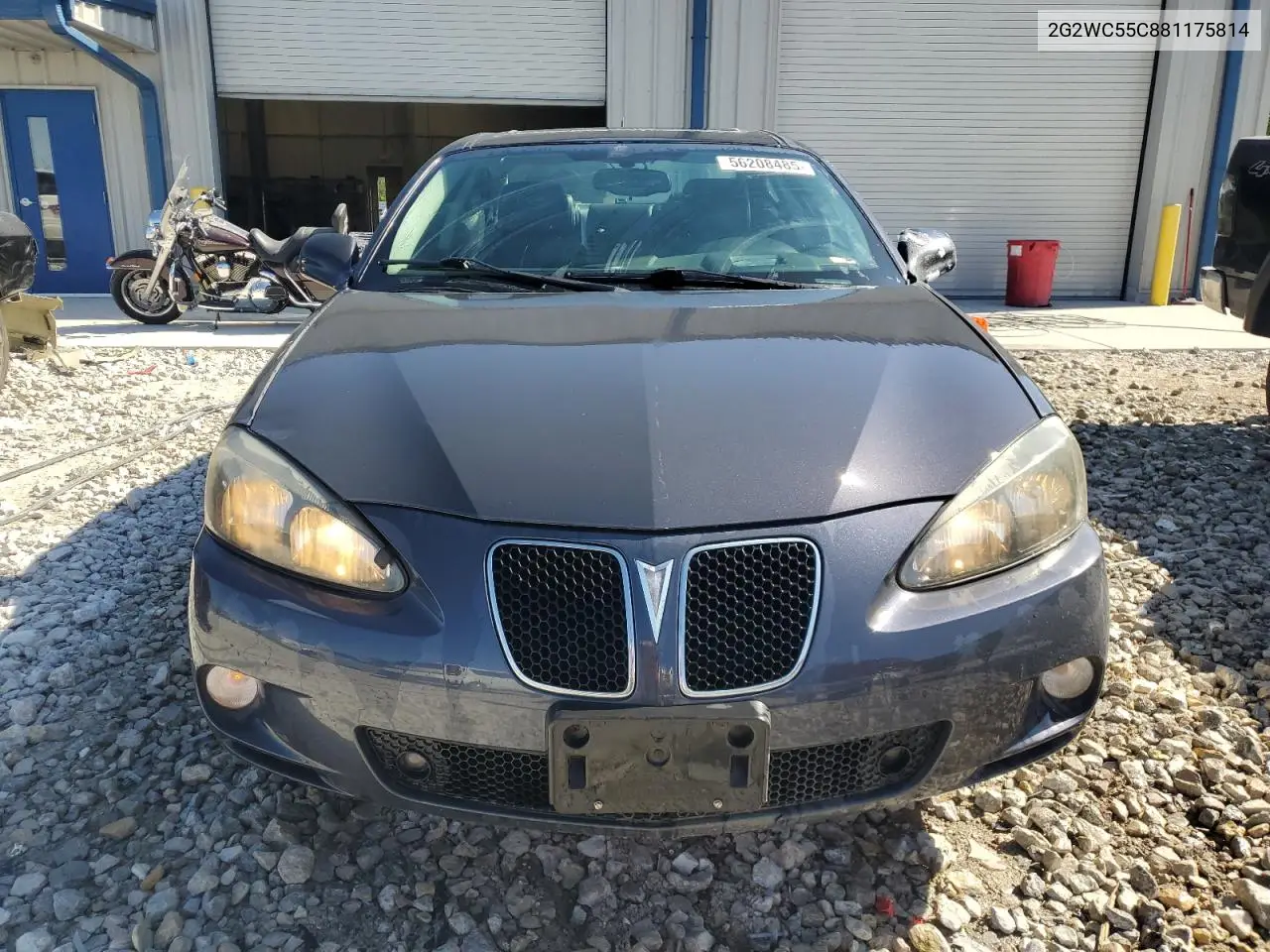 2008 Pontiac Grand Prix Gxp VIN: 2G2WC55C881175814 Lot: 56208485