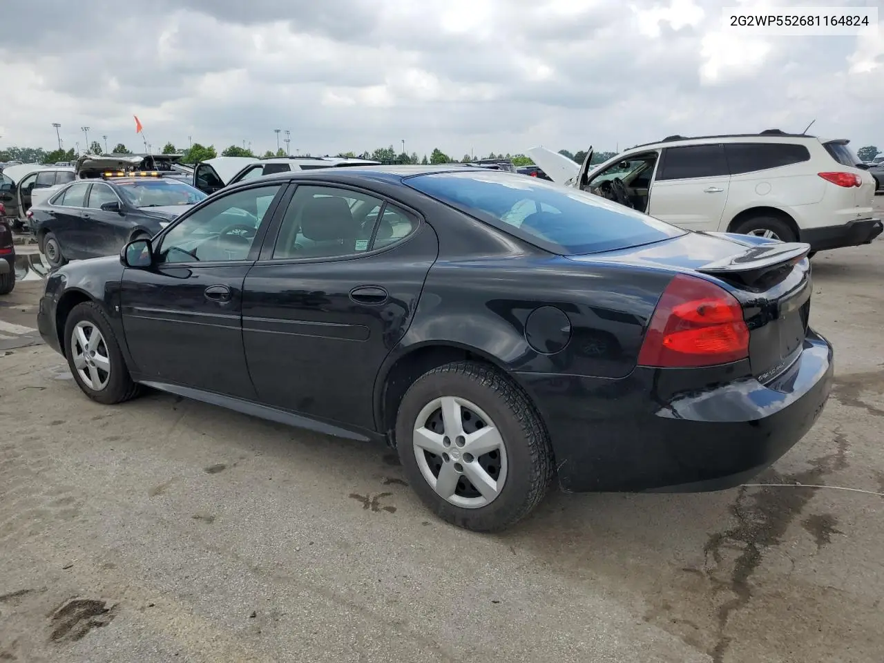 2008 Pontiac Grand Prix VIN: 2G2WP552681164824 Lot: 56515565