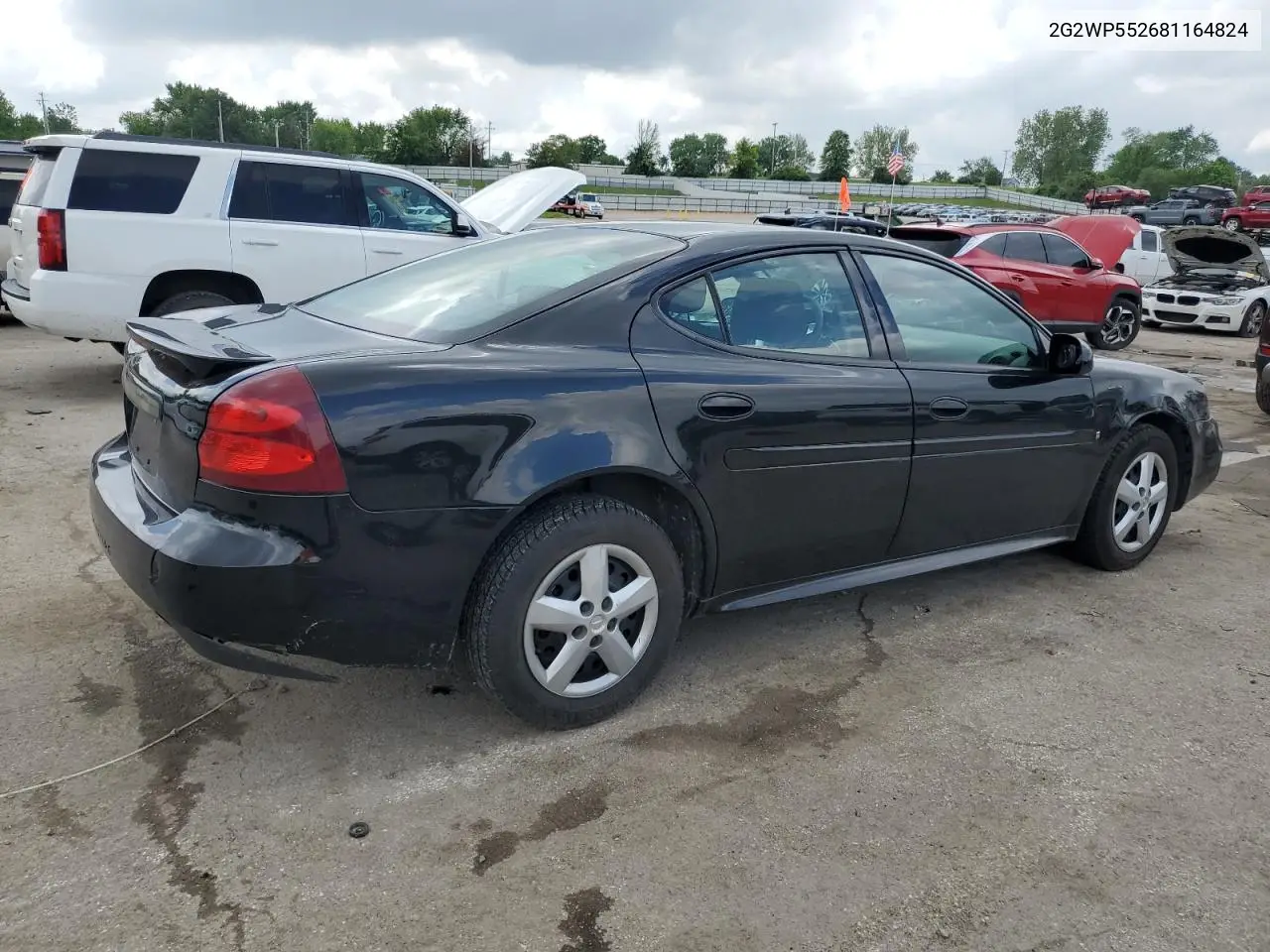 2008 Pontiac Grand Prix VIN: 2G2WP552681164824 Lot: 56515565