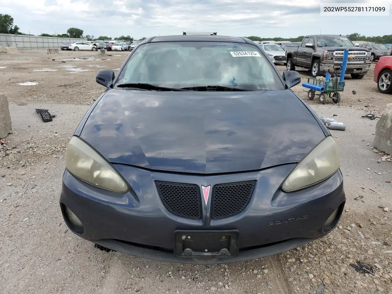 2008 Pontiac Grand Prix VIN: 2G2WP552781171099 Lot: 62634125