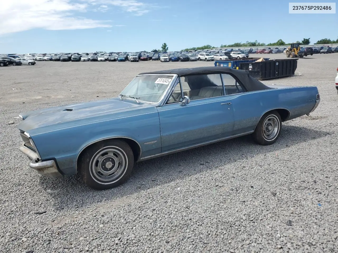 1965 Pontiac Gto VIN: 237675P292486 Lot: 57616345