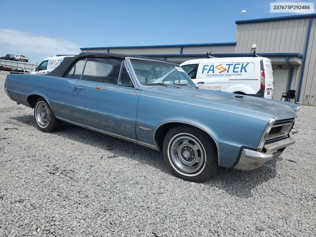 1965 Pontiac Gto VIN: 237675P292486 Lot: 57616345