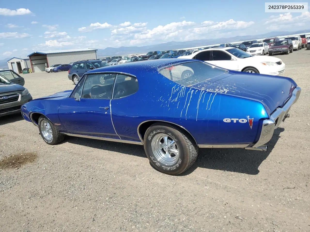 1968 Pontiac Gto VIN: 242378P265339 Lot: 60835585