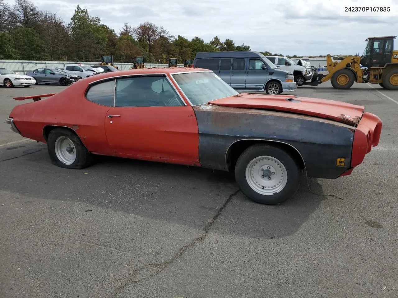 1970 Pontiac Gto VIN: 242370P167835 Lot: 72657314