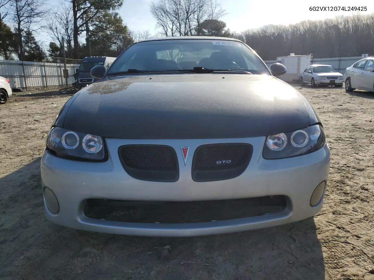 2004 Pontiac Gto VIN: 6G2VX12G74L249425 Lot: 48103235