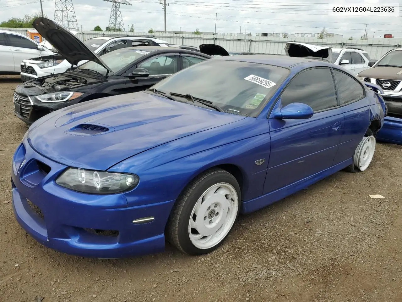 2004 Pontiac Gto VIN: 6G2VX12G04L223636 Lot: 56859295
