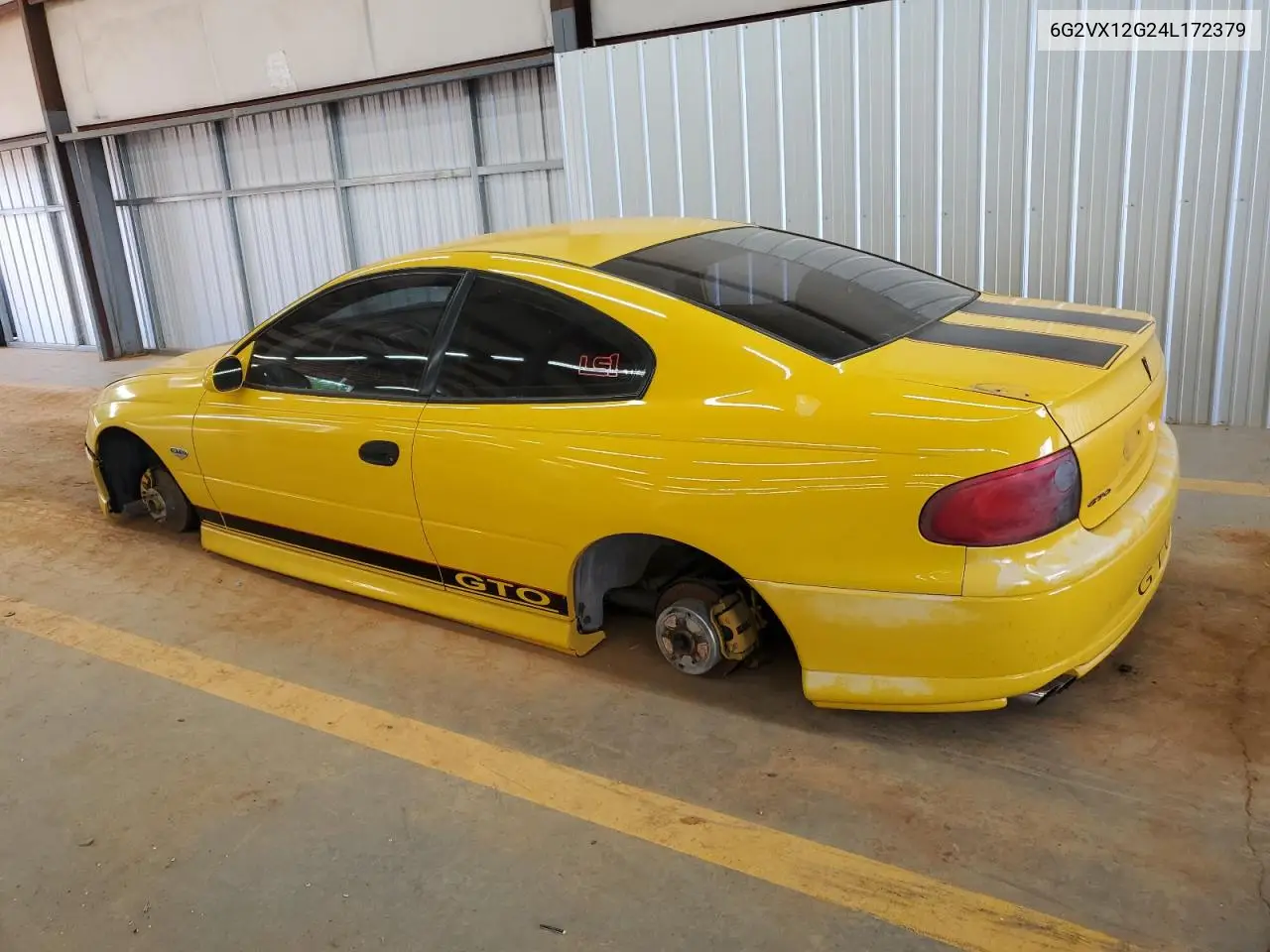 2004 Pontiac Gto VIN: 6G2VX12G24L172379 Lot: 60261135