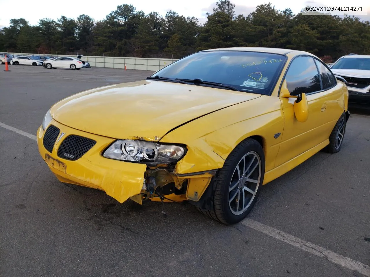 2004 Pontiac Gto VIN: 6G2VX12G74L214271 Lot: 61397074