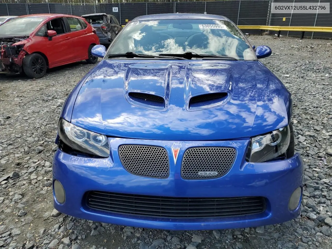 2005 Pontiac Gto VIN: 6G2VX12U55L432796 Lot: 53055995