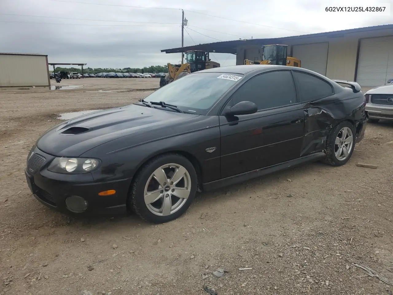 2005 Pontiac Gto VIN: 6G2VX12U25L432867 Lot: 54624315