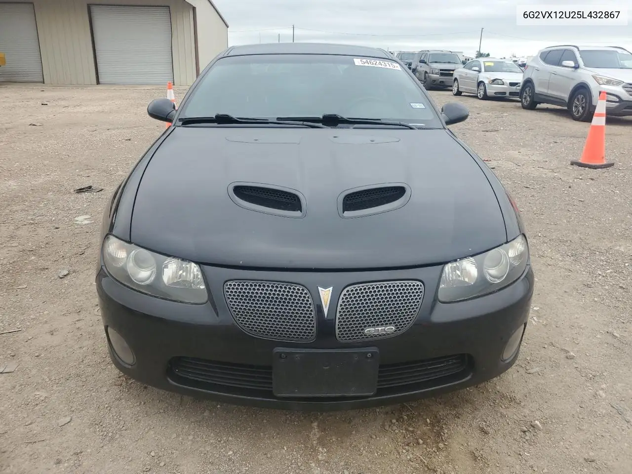 2005 Pontiac Gto VIN: 6G2VX12U25L432867 Lot: 54624315