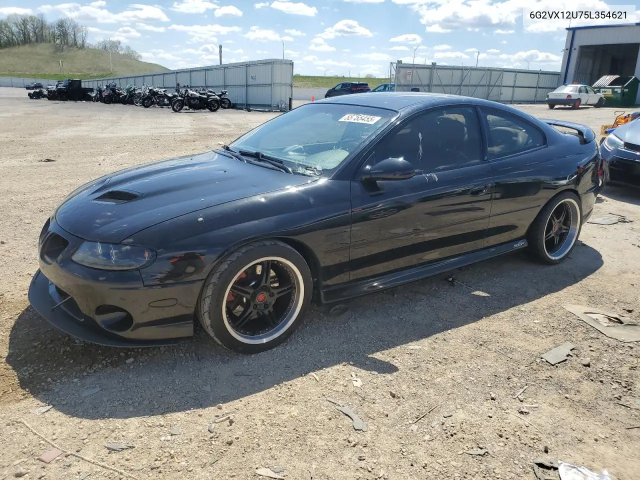 2005 Pontiac Gto VIN: 6G2VX12U75L354621 Lot: 55755455