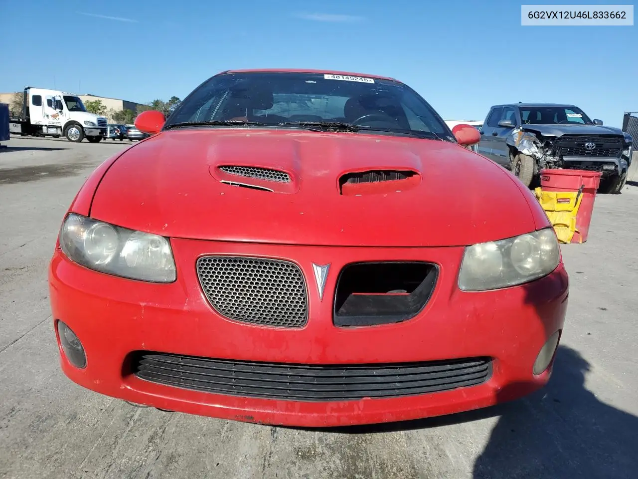 2006 Pontiac Gto VIN: 6G2VX12U46L833662 Lot: 48145245