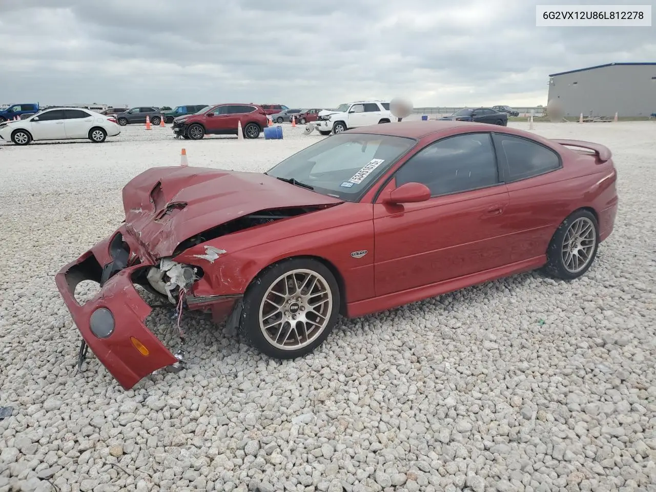 2006 Pontiac Gto VIN: 6G2VX12U86L812278 Lot: 53451675