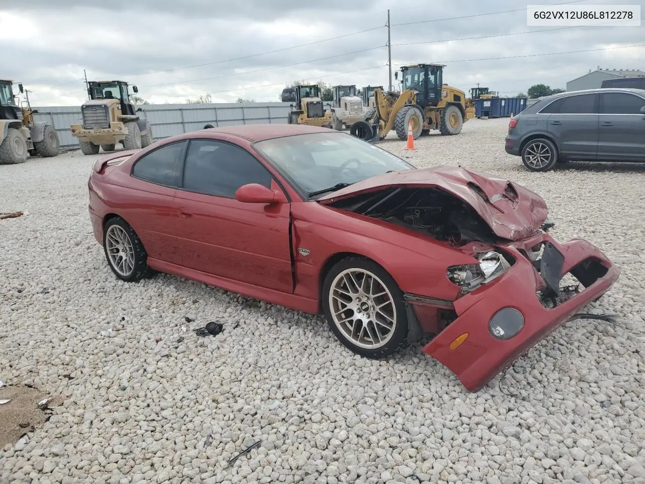 2006 Pontiac Gto VIN: 6G2VX12U86L812278 Lot: 53451675