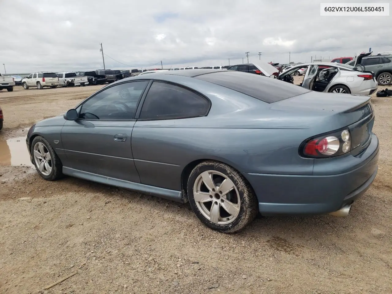 2006 Pontiac Gto VIN: 6G2VX12U06L550451 Lot: 54823105