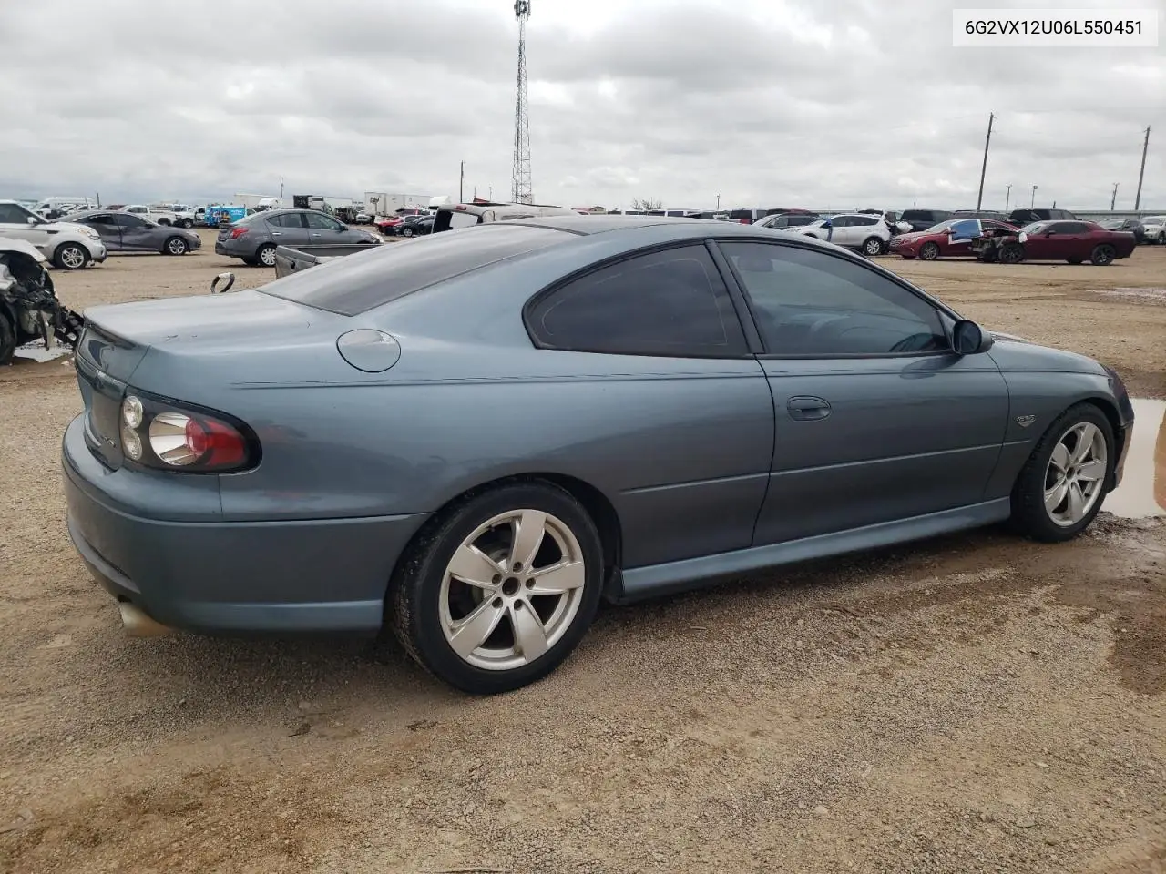 2006 Pontiac Gto VIN: 6G2VX12U06L550451 Lot: 54823105