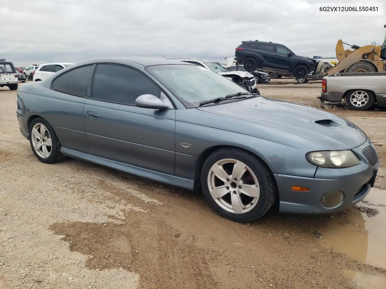 2006 Pontiac Gto VIN: 6G2VX12U06L550451 Lot: 54823105
