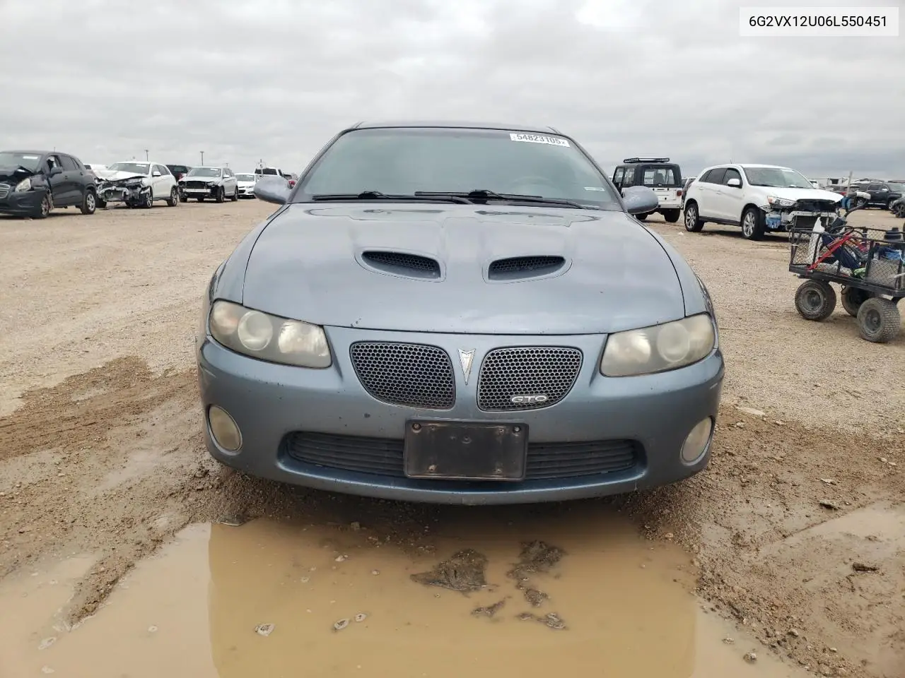 2006 Pontiac Gto VIN: 6G2VX12U06L550451 Lot: 54823105