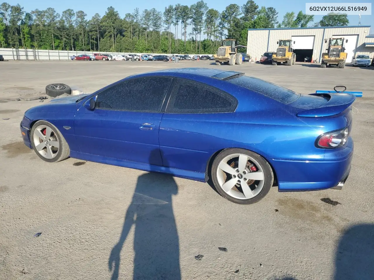 2006 Pontiac Gto VIN: 6G2VX12U66L516949 Lot: 55618225