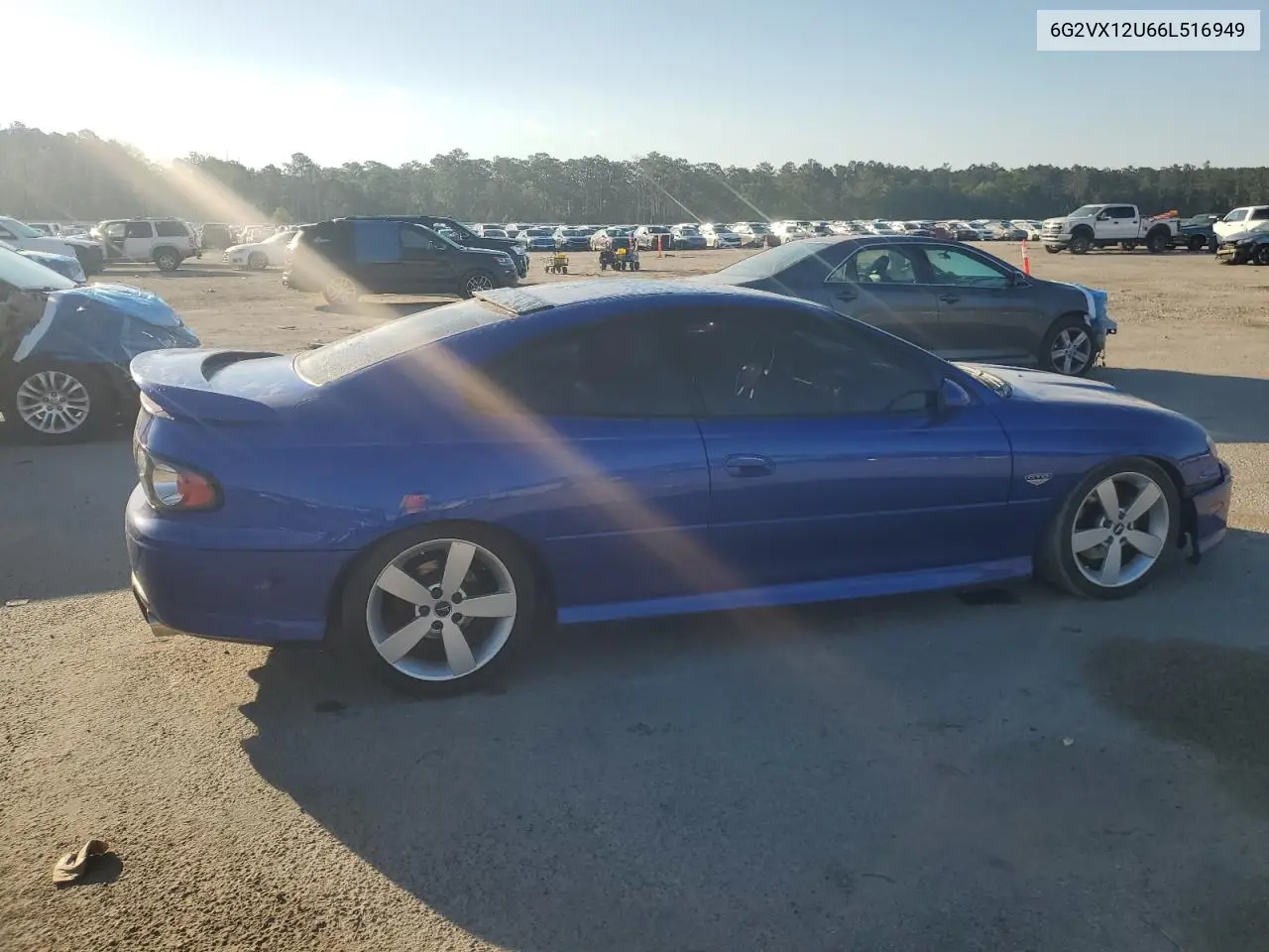 2006 Pontiac Gto VIN: 6G2VX12U66L516949 Lot: 55618225