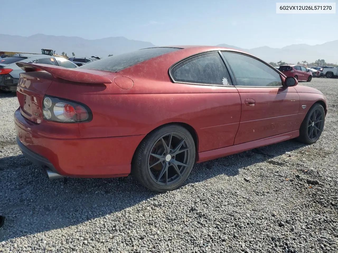 2006 Pontiac Gto VIN: 6G2VX12U26L571270 Lot: 60539995