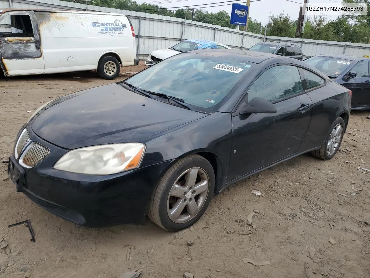 2007 Pontiac G6 Gt VIN: 1G2ZH17N274258793 Lot: 82433393