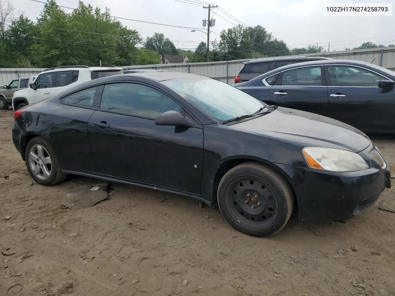2007 Pontiac G6 Gt VIN: 1G2ZH17N274258793 Lot: 82433393