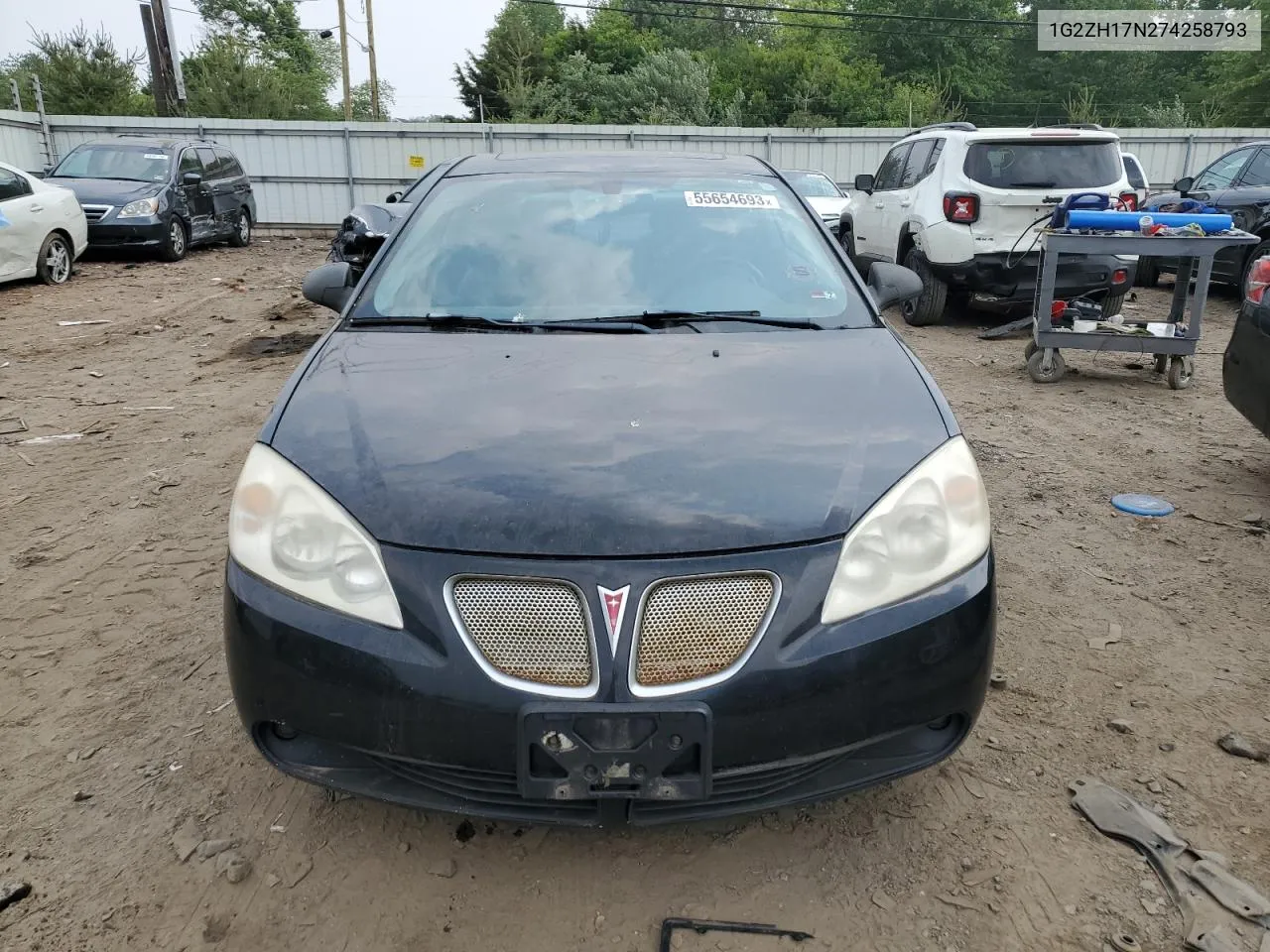 2007 Pontiac G6 Gt VIN: 1G2ZH17N274258793 Lot: 82433393