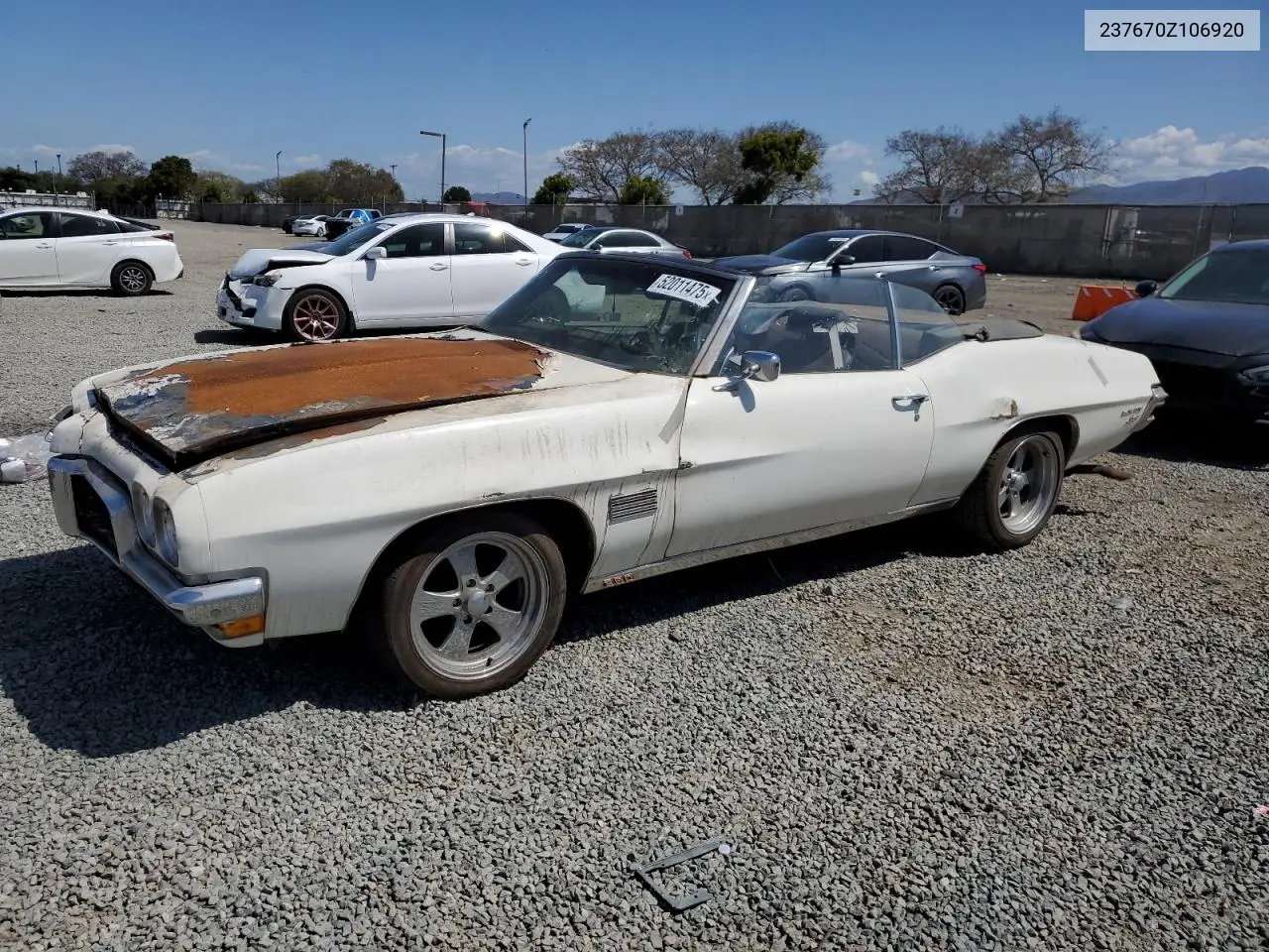 1970 Pontiac Lemans VIN: 237670Z106920 Lot: 52011475