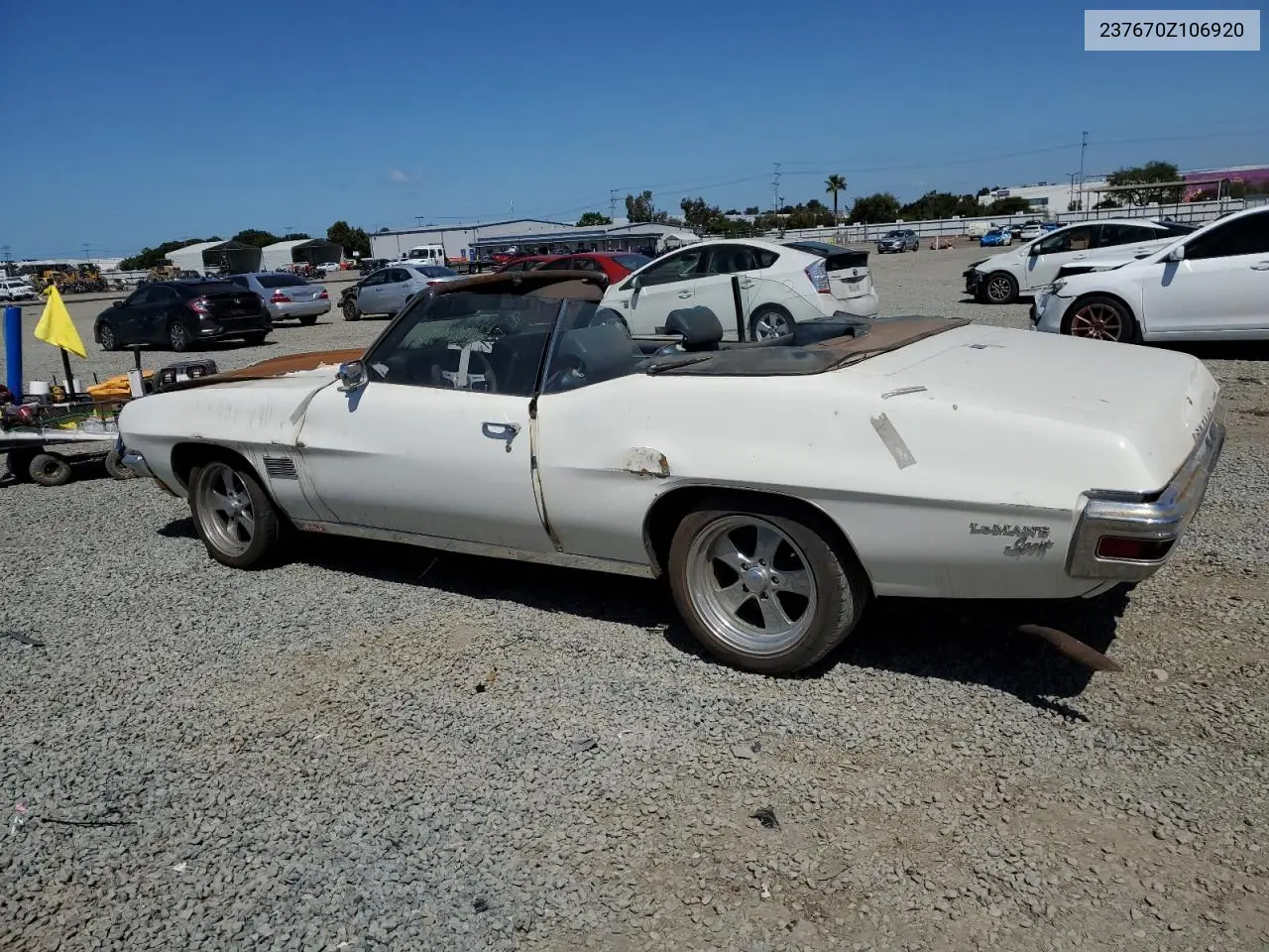 1970 Pontiac Lemans VIN: 237670Z106920 Lot: 52011475