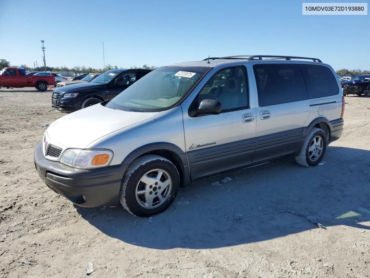 2002 Pontiac Montana VIN: 1GMDV03E72D193880 Lot: 42328975