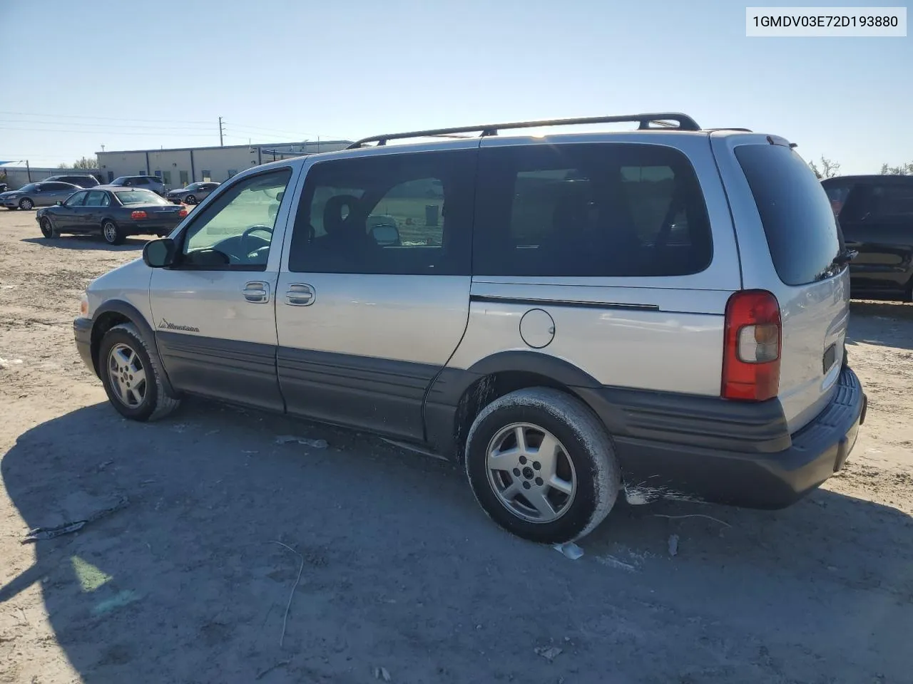 2002 Pontiac Montana VIN: 1GMDV03E72D193880 Lot: 42328975
