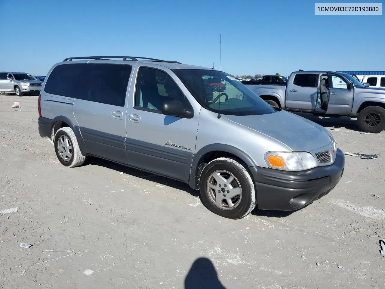 2002 Pontiac Montana VIN: 1GMDV03E72D193880 Lot: 42328975