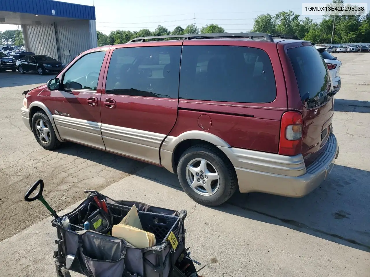 2002 Pontiac Montana Luxury VIN: 1GMDX13E42D295038 Lot: 57318475