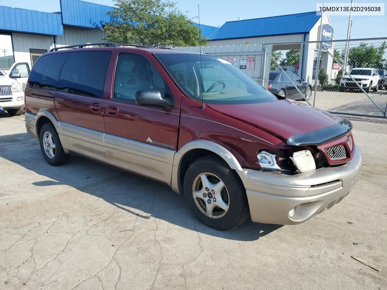 2002 Pontiac Montana Luxury VIN: 1GMDX13E42D295038 Lot: 57318475