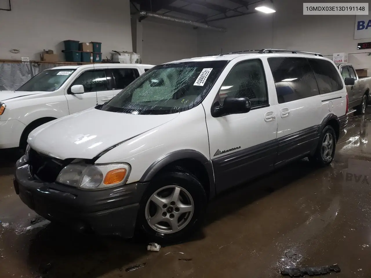2003 Pontiac Montana VIN: 1GMDX03E13D191148 Lot: 45536665
