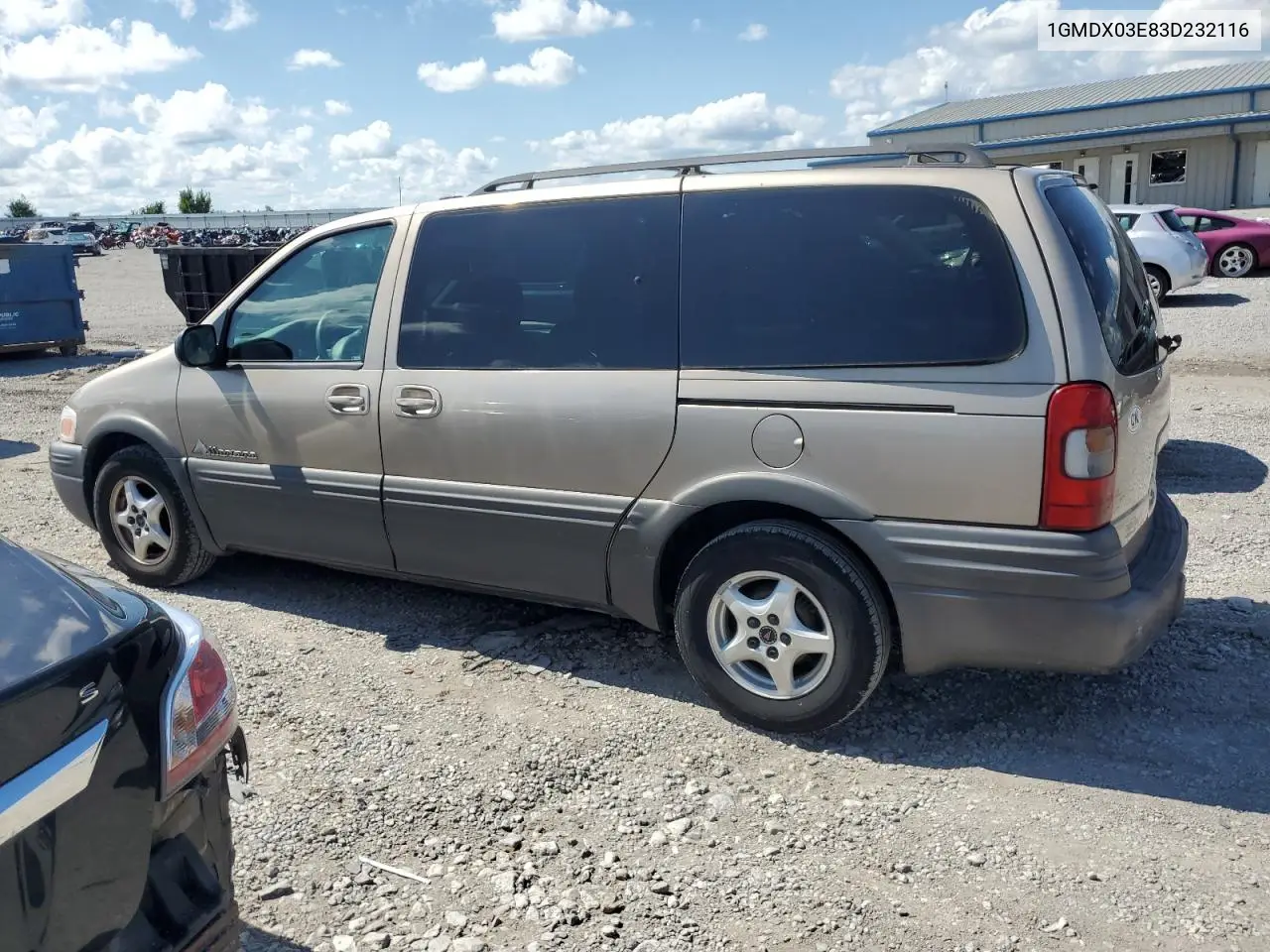 2003 Pontiac Montana VIN: 1GMDX03E83D232116 Lot: 60672225