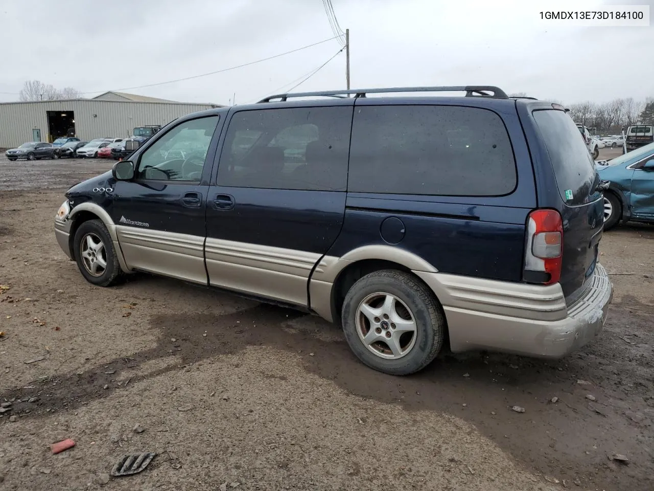 2003 Pontiac Montana Luxury VIN: 1GMDX13E73D184100 Lot: 88406235